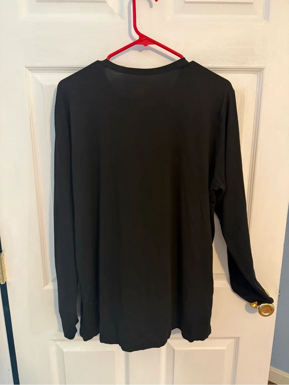 Men's Long Sleeve Thermal Shirt - Black - 2 shirts